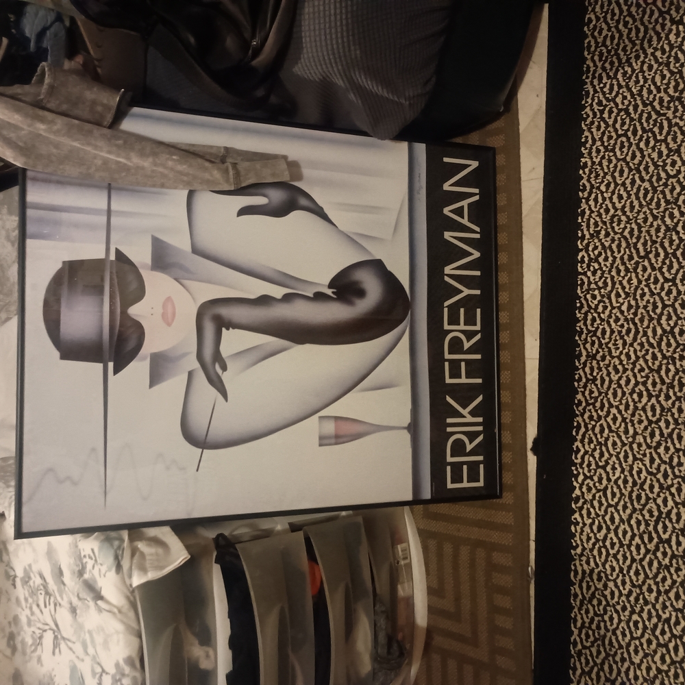 Black and White Art Painting